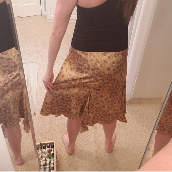 Pierre Cardin Vintage Animal Print Skirt Size 8 NWT - Picture 2 of 16